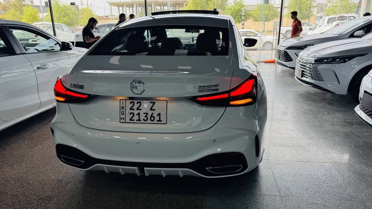 بسم الله الرحمن الرحيم
MG GT 
Model 2025
Mobile 📲 ***********
***********
ته نها 3800 كيلومتر رؤيشتووه 
بئ صبوغ بئ تعديل 
بئ ته زره 
بؤياغ ته نك 
بصمة 🫆 
سلايت 
شاشه اكتيف 4زمان 
گيچ الكترونى 
ئاوينه إشاره ت 
ئاوينه شه فت 
4 كاميرا 
كوشن جلد و خه ت سؤر
بريك بصمة 
أوتو هولد 
حساس دعامى دواوه 
لايت ليد و زينون 
لايت كهرباء به رزو نزم 
دژه خليسك تراكشن 
تبريد مركزى دواوه 
بگ لايت ليد 
زؤر مواصفات تر.....
شوين هه ولير
