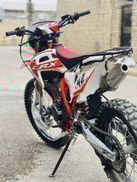 قفاز CRX موديل25 للبيع مكينة 300 الدراجة نضيفه  تجي تشوف كدام عينك شعل...