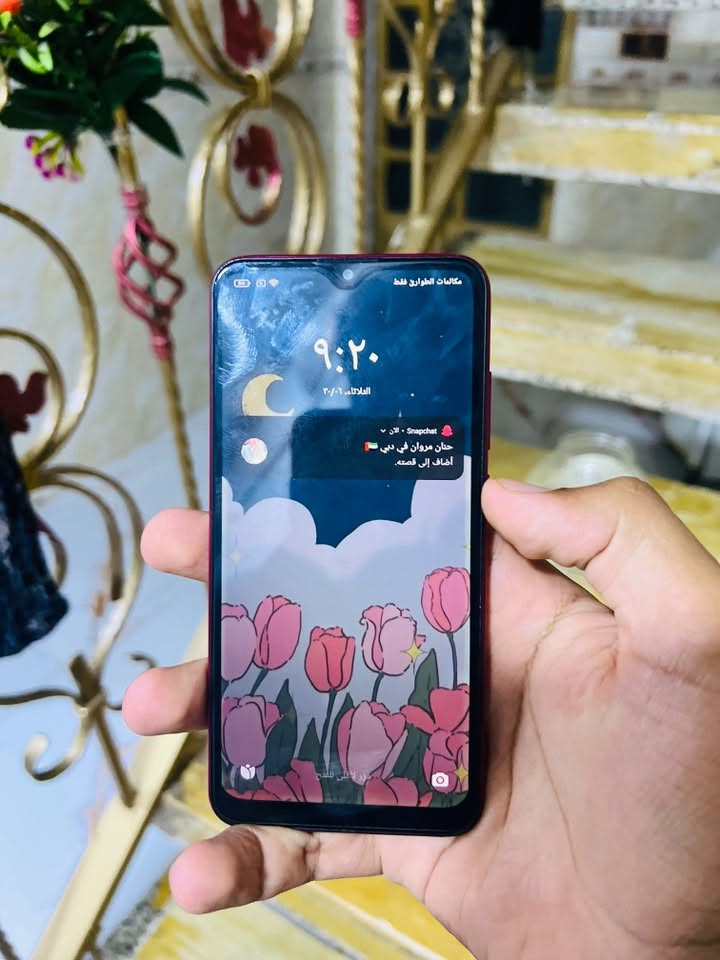 لسلام عليكم جهاز ريدمي 8 

ذاكرة 64 جيجابايت 👍🏻

جهاز نضيف كلش استعمال بيت 

مابي اي خلل او زلغ 🤍

السعر 80 وييه مجال بسيط 

المكان بابل القاسم للتواصل ***********
