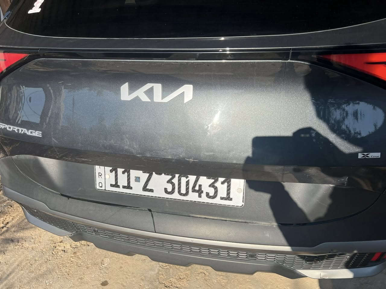 السلام عليكم 
سبورتج ٢٠٢٣ X Lien بلك ان وارد امريكي ضرر بنيد مبدل اصلي بيه بارد بالجاملغ وبالباب الخلفي مال تحميل السياره بدون صبغ ***********
