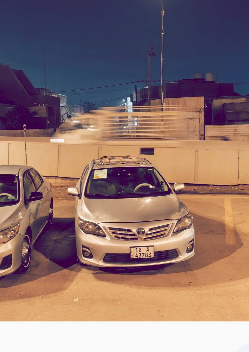 السلام عليكم
سياره للبيع كورلا موديل 2013 وارد أمريكي سياره مكفولة رقم بابل إنكليزي جديد ما بيه ضربه بيه بس صبغ الجاملغ والباب الأمامي فقط صبغ مكانه السياره بابل حله 
السعر (128) 
اتصل وبيك خير ودلل 
(***********) (***********)
