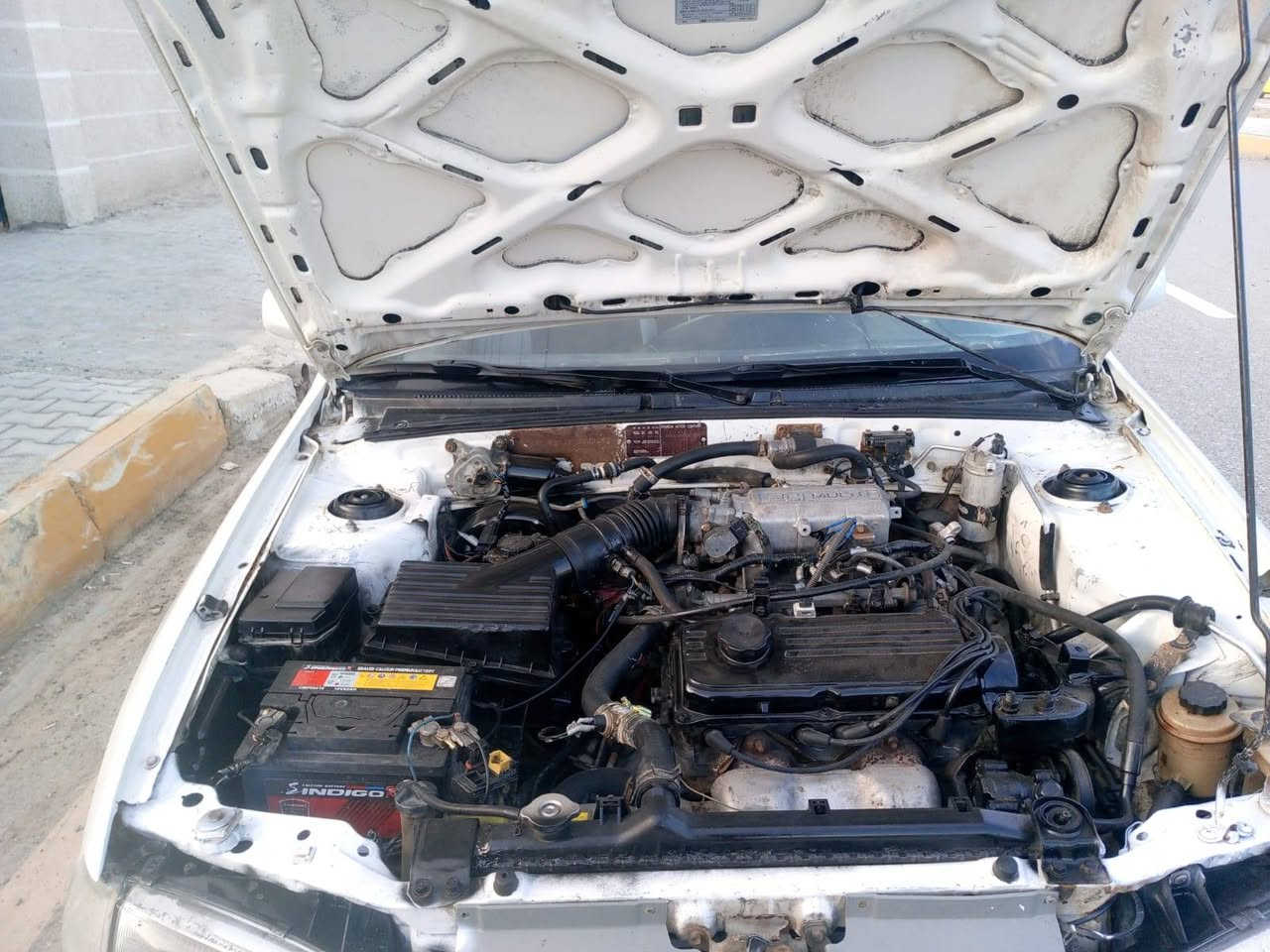 الترة دمعه رقم ديالي سنويه ٢٩. موديل 95 مصبوغه عام. محرك حاوية. كهربائيات. شغاله صدر. جديد مكان سياره تقاطع القدس. لسعر ٣٠ وبيها مجال شراي رقمي ***********
