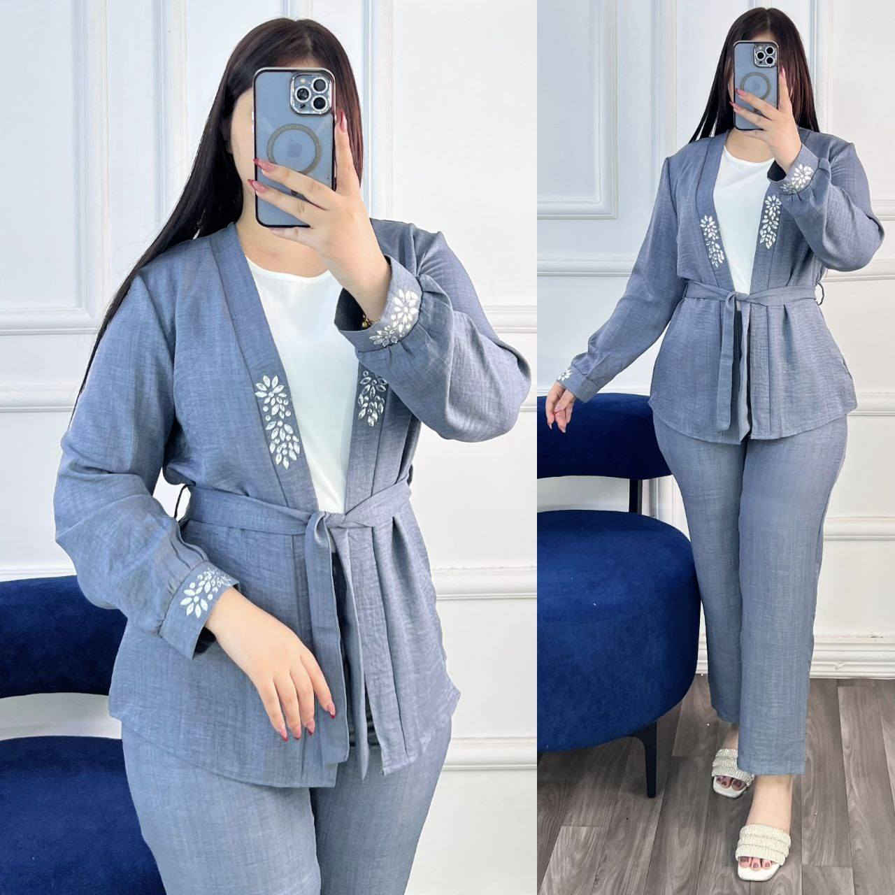 🌸 كوني دومآ متألقة 🌸
أجمل الموديلات لسنة 

وصل سوت الشياكة 💃🤭

سوت صيفي متكون من 4 قطع ( سترة + كات داخلي + كيلوت + حزام )
خامة القماش كريشة تركي بارد وناعم نازك القماش أصلي درجة أولى بداعة الفصال يجنن باللبس والقماش الروعة مكفول 💯🤭♥️♥️

القياسات : 42 / 44 / 46 / 48 / قالب راهي ستندر 💯✅

🚘 يوجد خدمة توصيل لجميع محافظات العراق ٤ الاف 🚘


**إذا كنت صاحب هذا الإعلان وتريد حذفه لأي سبب، رجاءا أرسل رسالة إلى الدعم الفني**