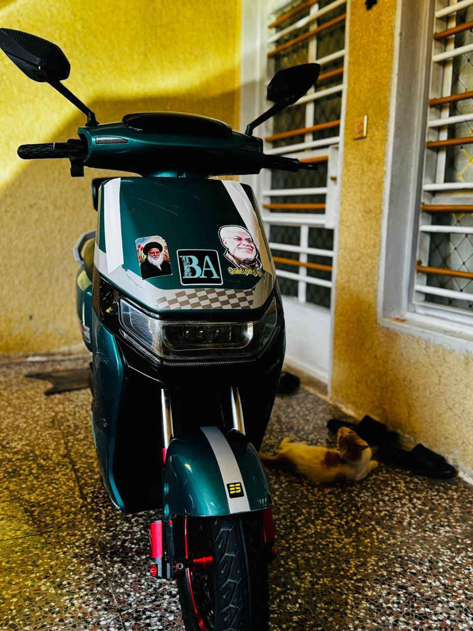 السلام عليكم للبيع دراجة شحن
6بطاريات 
ملف 2500
سرعه 100 حقيقي
نضام بك
نضام بارك
3سرع
مكاني بغداد حي العامل 
*********** متوفر واتساب 
السعر خاص
