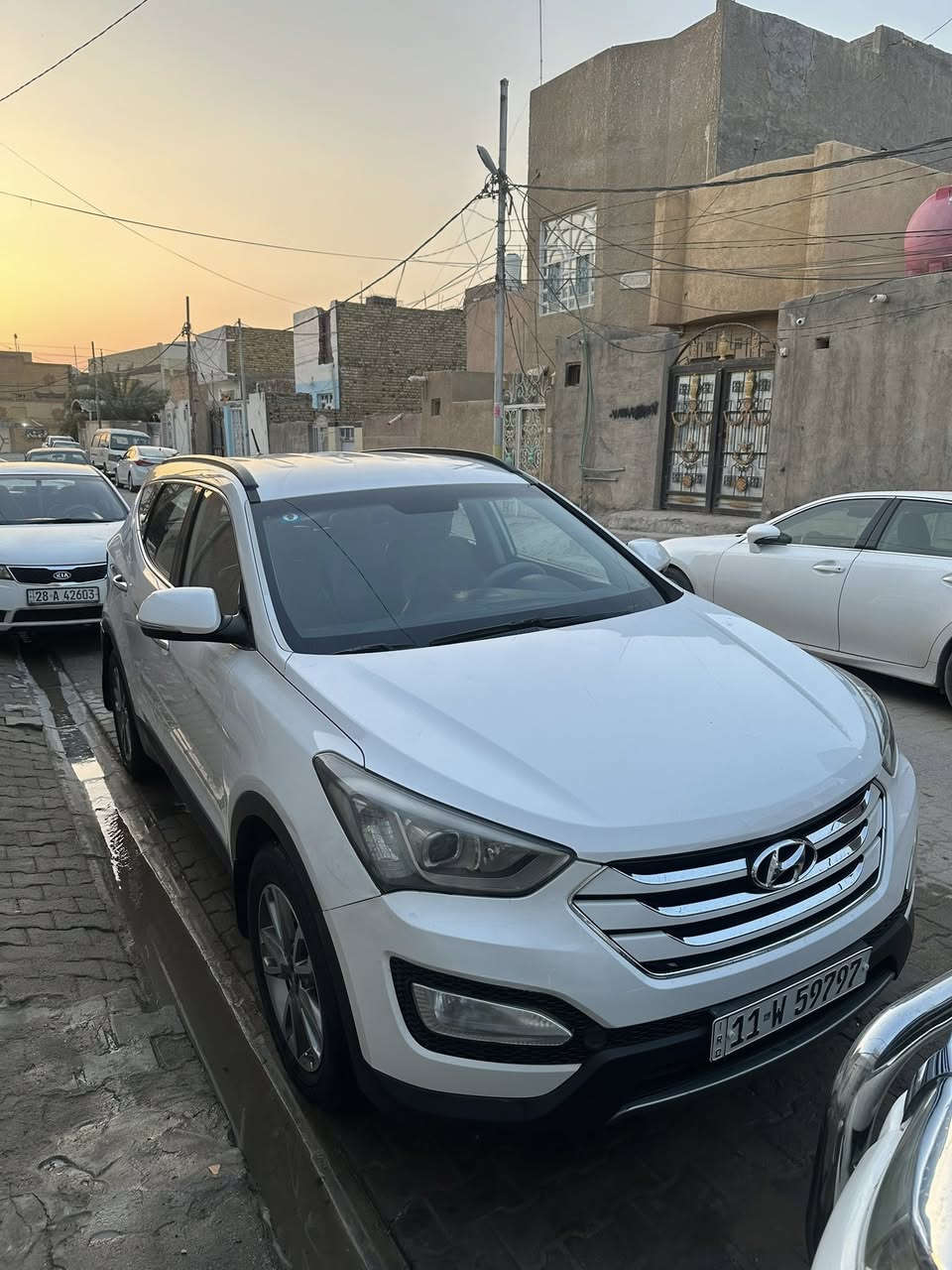 للبيع سنتافي مديل 2016 خليجي.  محرك 4سلندر بيها جاملغ امامي صوب السايق مصبوغ والبنيد مرخا براقي والباقي كفاله سونار موجود السعر 140وبيها مجال  الاستفسار ***********
