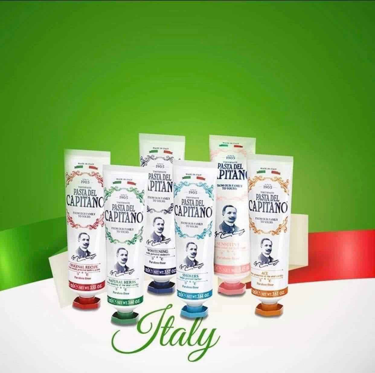 ✨ وصل معجون الأسنان الإيطالي الأصلي
Pasta del Capitano 1905 🇮🇹

نظافة فاخرة بطعم مميز من القرنفل + النعناع + القرفة
نَفَس منعش وابتسامة واثقة طول اليوم 😁

✔️ يساعد على الوقاية من تسوس الأسنان
✔️ يحتوي على الفلورايد وزيوت أساسية
✔️ مضاد للبكتيريا المسببة للرائحة
✔️ يحافظ على قوة وصحة الأسنان
✔️ يخلّي النفس منعش
✔️ بالنكهة الأصلية الكلاسيكية

نظافة مو بس تفريش… هذا إحساس انتعاش من أول استعمال 🌬️💙 النجف, العراق


**إذا كنت صاحب هذا الإعلان وتريد حذفه لأي سبب، رجاءا أرسل رسالة إلى الدعم الفني**