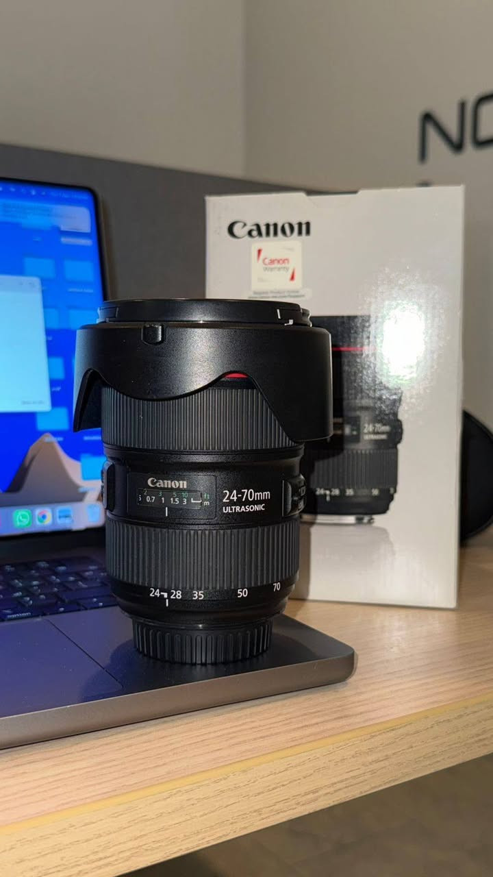 كامرة كانون EOS 5D MARK IV للبيع
مستعملة قليل مع عدسة 24-70 2.8f 
للاستفسار *********** واتساب
