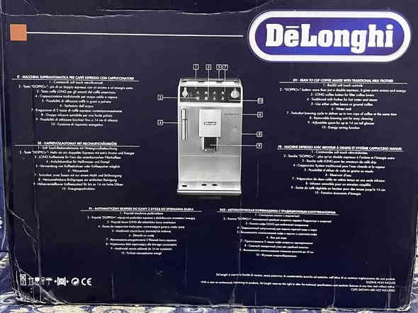 اخواني عندي مكينه قهوه  ماركه ديلونجي 
مستخدمه شي كلش قليل مجرد فحص  
 بيها طاحونه ولمس فول مواصفات بخار 
للبيع موجود توصيل 🚚 
***********
