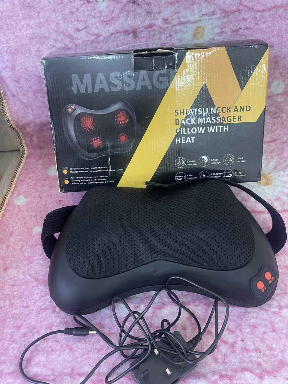جهاز مساج تدليك جديد 
السعر 20
يوجد توصيل


**إذا كنت صاحب هذا الإعلان وتريد حذفه لأي سبب، رجاءا أرسل رسالة إلى الدعم الفني**