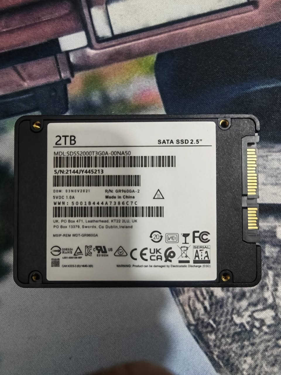 سلام عليكم هارد 2 T بايت شغال بس مو اصلي مو اصلي شغال كلشي ما بي وحملت عليه العبه من  ستيم حجمها 10 كيكات نزلت الفيده يراسني خاص واني خادم


**إذا كنت صاحب هذا الإعلان وتريد حذفه لأي سبب، رجاءا أرسل رسالة إلى الدعم الفني**