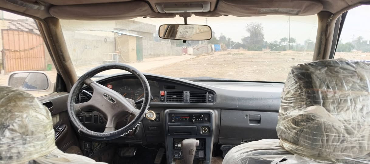 السلام عليكم لبيع
  تيوتا مارك شيزر
مديل 1991
 كفاله عامه من معجون وكص صبغ 
رقم صلاح الدين تحويل مباشر
 صدر امامي ١٠٠/٨٠
صدر خلفي ١٠٠/٨٠
كير اتوماتيك
محرك ونجي نشاطه فول 
مسجل شغال
جام يصعد وينزل
كهربائيات كامله 
العنوان صلاح الدين قضاء الضلوعية
بيع او مراوس 
للهاتف ***********
