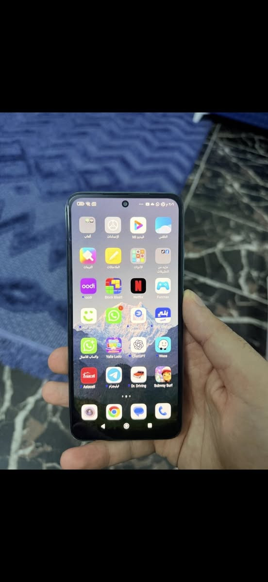 Xiaomi Redmi Note 10
الذاكرة: 64GB  

المواصفات:  
- شاشة 6.43 AMOLED  
- بطارية 5000mAh  
- كاميرا 48MP  
- بصمة 
- الجهاز نظيف ويشتغل تمام  

السعر: 100 ألف دينار  
أو مراوس بـ آيفون  

المكان: (بغداد حي العدل ) 
للتواصل : ***********
