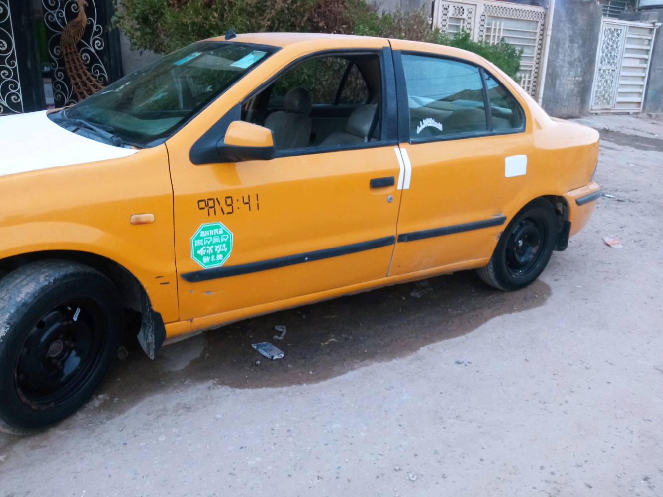 سمند ٢٠١١السياره معمره وبيه مكينه يساكو كارتون صارله ١٥يوم من شديده صدر جديد مشط جديد رقم انكاليزي بابل بسمي عنوان ((كربلاء ))