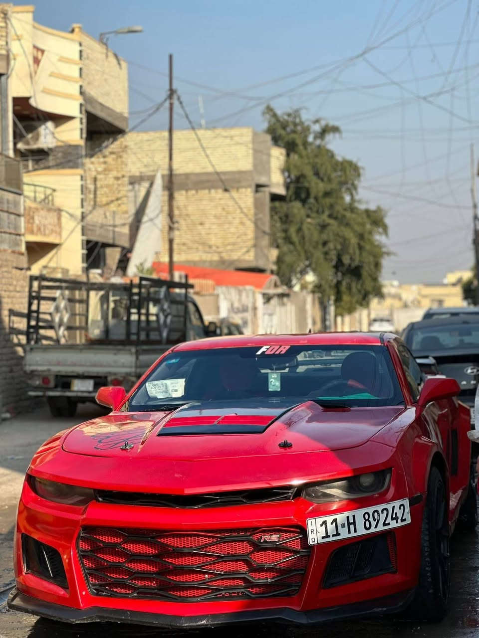 السلام عليكم
كمارو 2012 محدث 18 
كير مكينه كفاله 
سياره مابيه نواقص شي بسط 
مصبوغه حزام لغرض التحديث 
سعر 85 او مراوس 
***********
