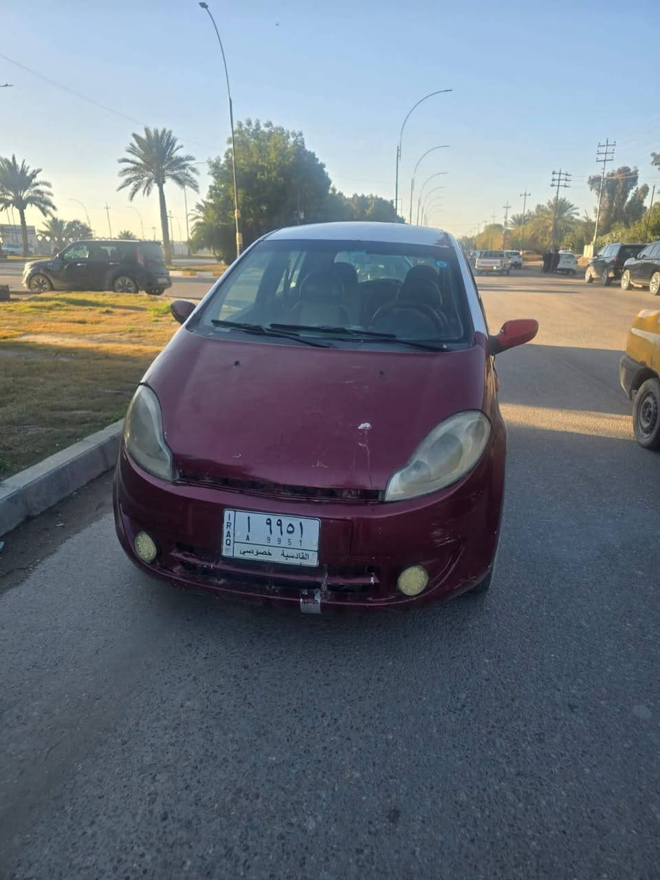 اسلام عليكم اي وان للبيع موديل 2013 بيه مكانات صبغ سعره مناسب 20ورقه.  مكان كربلاء الحر***********
