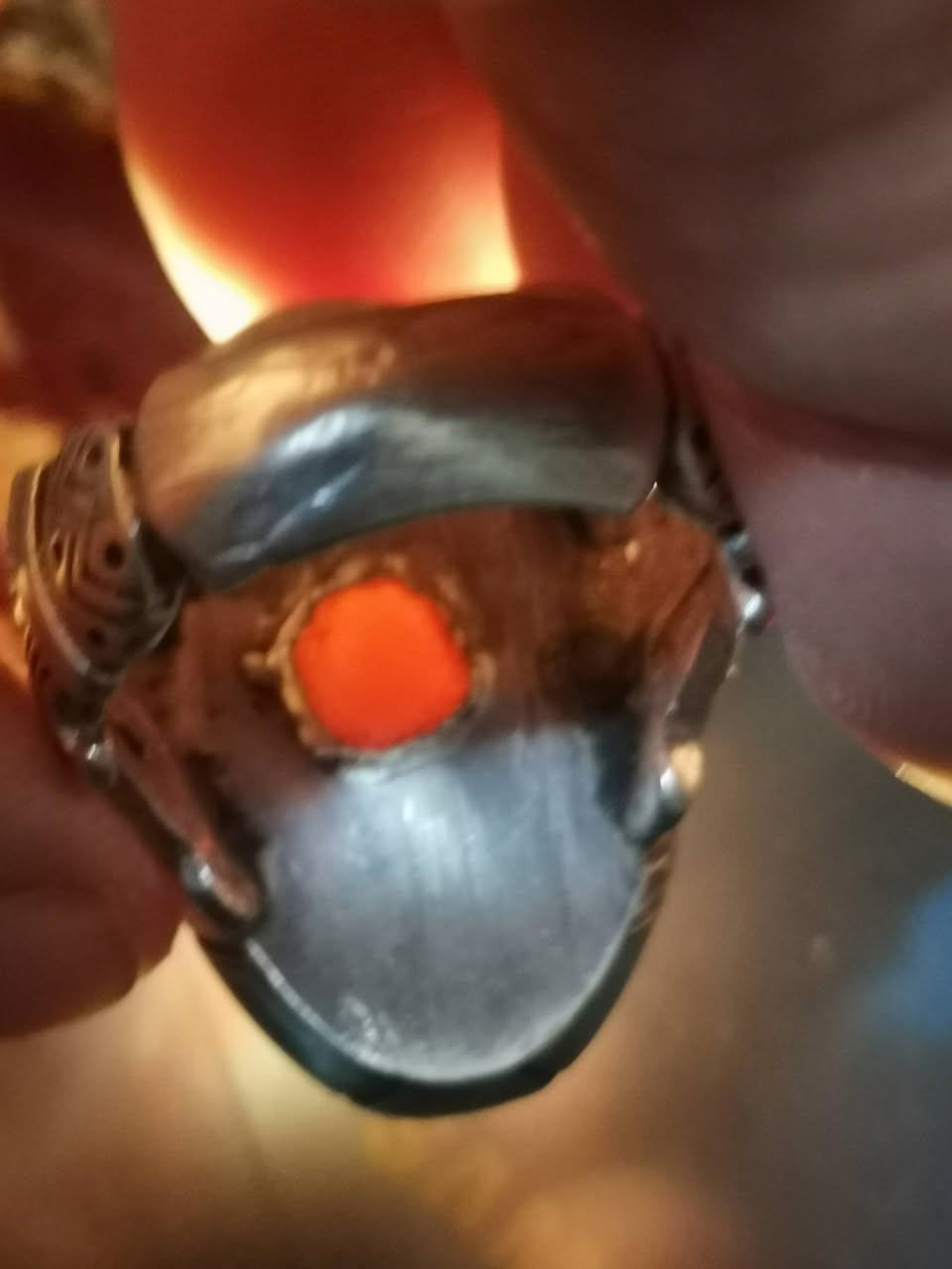 خاتم جزع بقري قديم حجرة كاملة مشگولة صياغة يدوية ثقيلة الوزن ٢٥غم السعر ١٠٠ الف مع التوصيل


**إذا كنت صاحب هذا الإعلان وتريد حذفه لأي سبب، رجاءا أرسل رسالة إلى الدعم الفني**