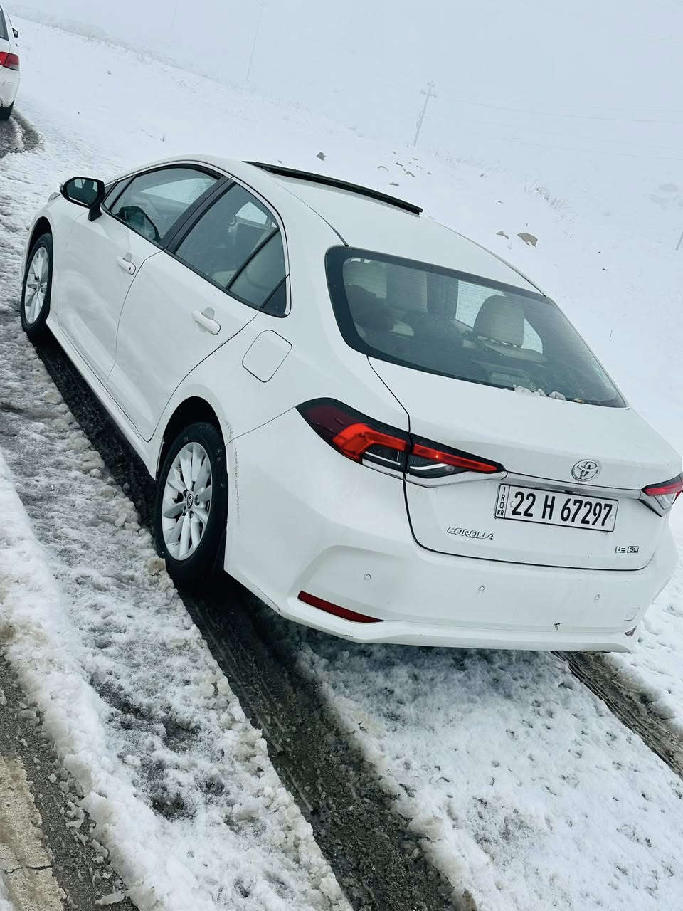 السلام عليكم ، كورولا ساز 2021 بانزين كفالة رقم اربيل بأسمي 
مواصفاتهة معروفة ، مكانهة بابل الاسكندرية ، السعر 162 وبيهة مجال  ، للاستفسار ***********
