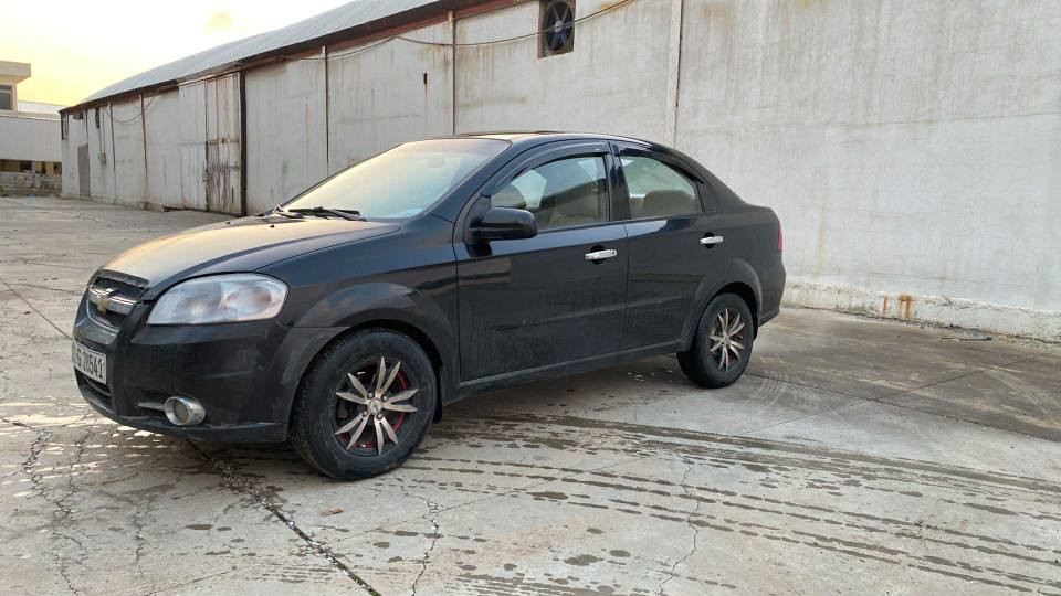 سڵاو
اڤیۆ2011،ڕەش،رقم هەولێر،ناوزەرد،مەکینەگەورە،
گێڕ عادی،بەشەرتی گێڕومەکینەوتحویل و غرامەو
هەمووشتێک،سنوی و ڕەقەمی تازەیە،پاک وجوانە،
تەنها پارچەوپەڵەیەک بۆیاخی هەیە،لەسلێمانییە
61$ومعامەلە،***********  *********** السليمانية, العراق
