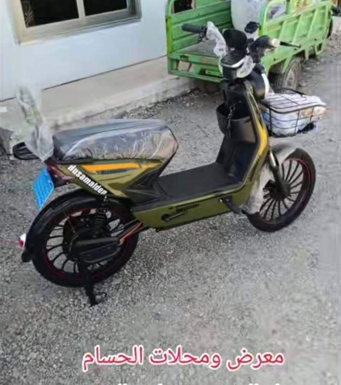 💞 ورده   حجم 20
فول مواصفات
سرعه 50 كيلو متر بل ساعه تمشيك بل شحنة 45 كيلو حقيقي موديل 2024. 5, بطاريات ليثيوم 
ف

تتحمل وزن 250كيلو ***********
