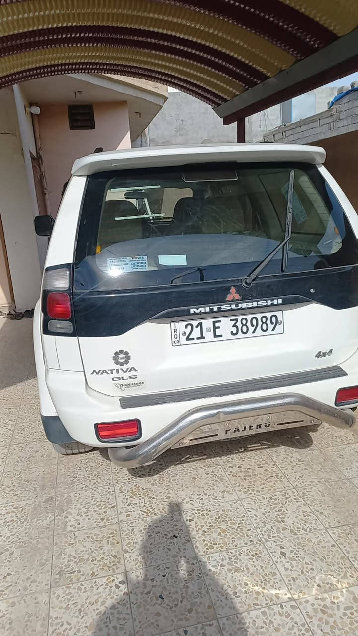 السلام عليكم  ميسبوشي ناتيفا موديل 2008 السياره جاهزه من كلشي مكان السياره ديالى رقم سليمانيه بسمي السعر 110  بيها مجال  ***********
