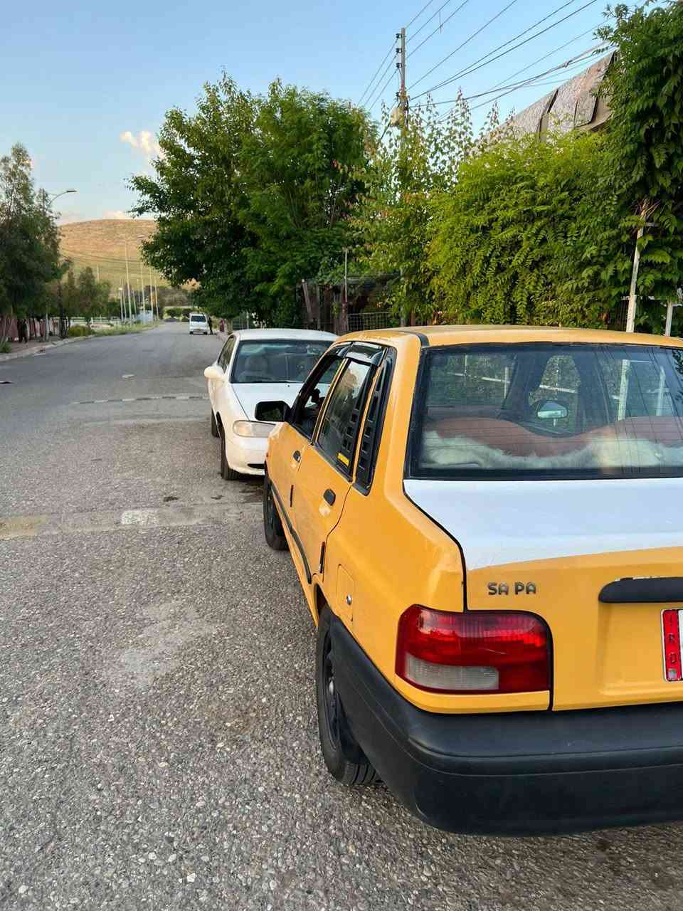 السلام عليكم عندي سياره سايبا موديل 13 خير من الله تم اطار جديد نظيفه رقم انكليزي بغداد هذا رقمي *********** بلديات
