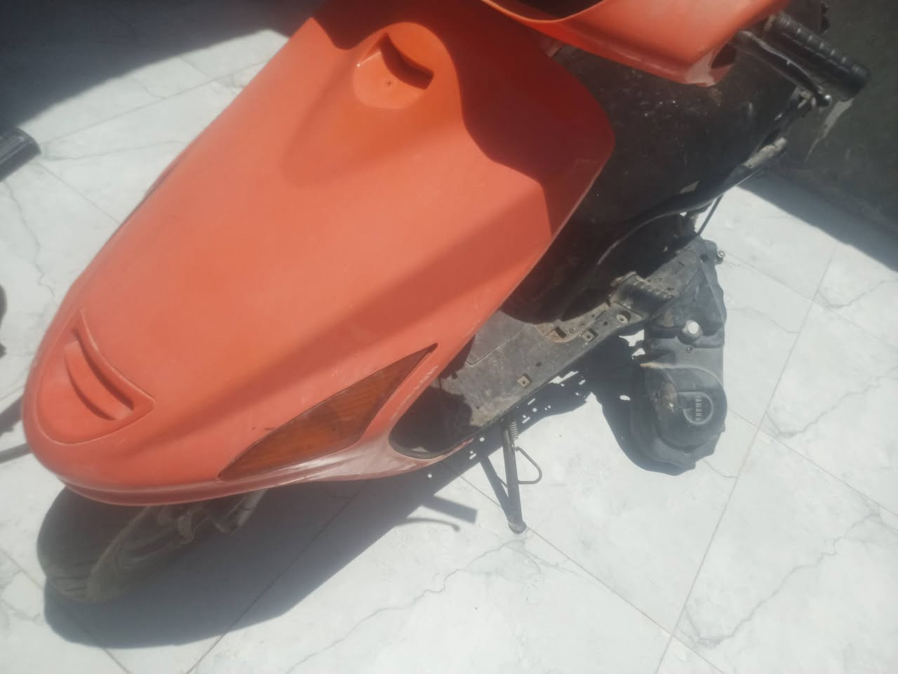 السلام عليكم
للبيع دراجه فراشه خلل محرك بس ابيع 

غراض نظيفه جدآ 

١-كابريتا جديده جدآ 

٢-تايرات جديده 

٣-صالنصه جديده 

يعني الي ياخذها يريد يصلحها يعيدها دراجه جديده يستفاد منها يريد يفصخها ويبيها بكيفه 

ابيع كوم حديد بس جديد 

العنوان كربلاء حي المهندسين 

للأستفسار الأتصال على الرقم 

***********
