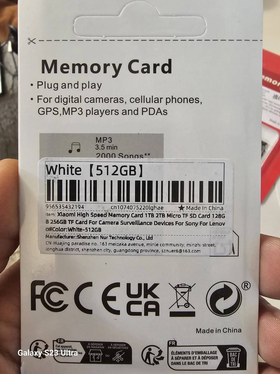 رامات شاومي U3 نص تيرا
السعر ١٨ الف للقطعه مع التوصيل


**إذا كنت صاحب هذا الإعلان وتريد حذفه لأي سبب، رجاءا أرسل رسالة إلى الدعم الفني**