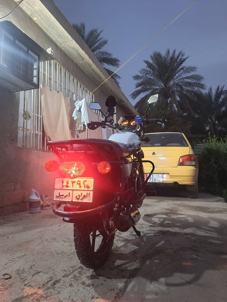 السلام عليكم دراجه دايون جبلي 2023 طالعه ب2025 شهر الثامن رقمها اربيل باسمي الدراجه مامشتغله دلفري هواي واكفه مكفوله عامه عنواني بغداد الدوره للاستسفار ***********
