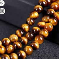 مسبحة حجرية • عين النمر • فخمة