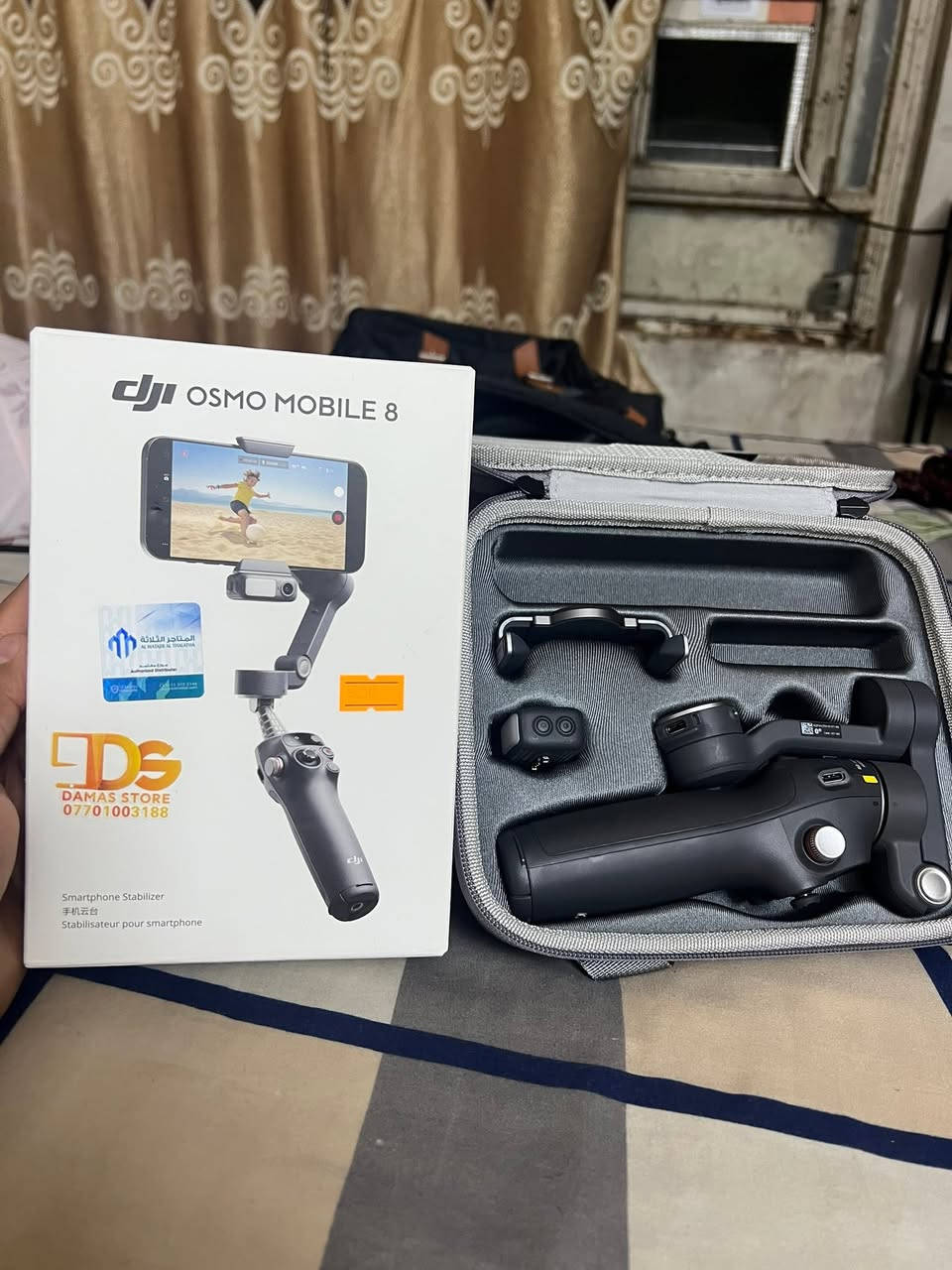 السلام عليكم  
اجهزه تصوير جديده 
نك مايك dji mic2  سعر 185 الف
ترايبود اوزمو dji 8 سعره 185 الف 
بلوجكتر كومبو شحن اصلي  سعره 185 الف
حامله موبايل رقبه  سعره 15 الف 
بغداد العبيدي ***********
