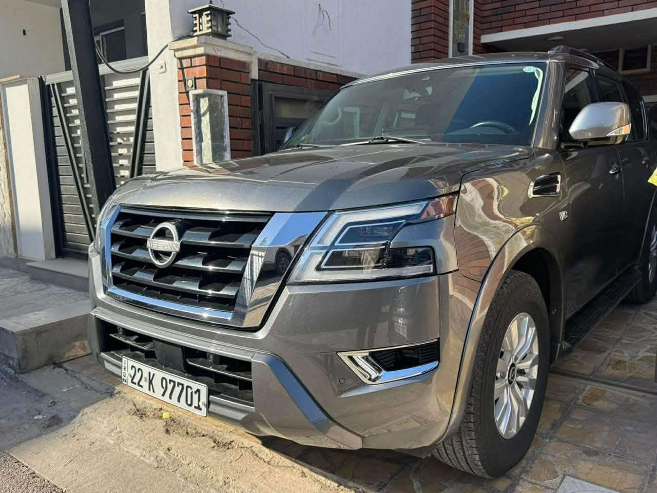 للبيع او المراوس
باترول ارماده 2022 اصل مواصفات المعروفه
 شاشه كبيره كشنات جلد 3 قطع تبريد 
رادار توقف ذاتي قياده ذاتيه 
محرك 8 حجم 5.6 الوحش المرغوب 
سياره قطعه فقط بنيد مبدل
الشاصي الايمن بي بارد كلش بسيط بدون كص ولحيم
اللون نفطي .. رقم اربيل هزه وسنويه كله جديد

(فور ويل) well 4 ///x drave 

مكاني حي العامل 
السياره بأسمي تحويل مباشر
ماشيه قليل 

مابيها اي نقص كامله للأخير 
السعر 310 
***********
***********
