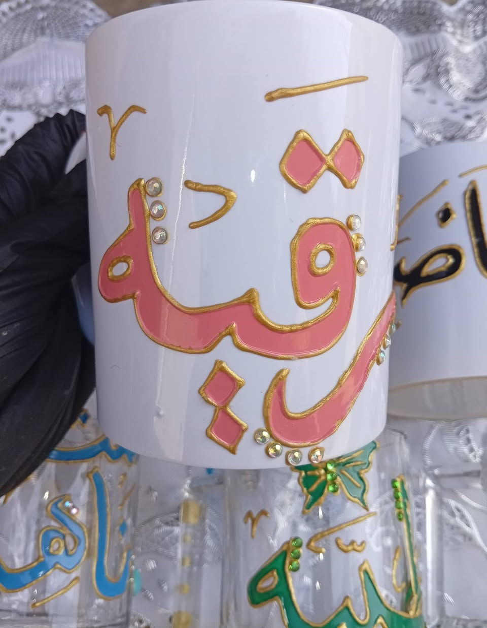 🎁✨ هدايا عيد المعلم ✨🎁
كتابة ورسم يدوي ثابت
يتحمل الحرارة والغسل ✔️
☕ كوب شفاف — 3
☕ كوب أبيض حراري — 6
🪔 سيت مبخرة — 15
🚚 توصيل داخل السماوة — 2
🚚 جميع المحافظات — 5
📅 الحجز قبل 4 أيام
دللي معلمتك / معلمك بهدية مميزة تبقى ذكرى حلوة 🌷


**إذا كنت صاحب هذا الإعلان وتريد حذفه لأي سبب، رجاءا أرسل رسالة إلى الدعم الفني**