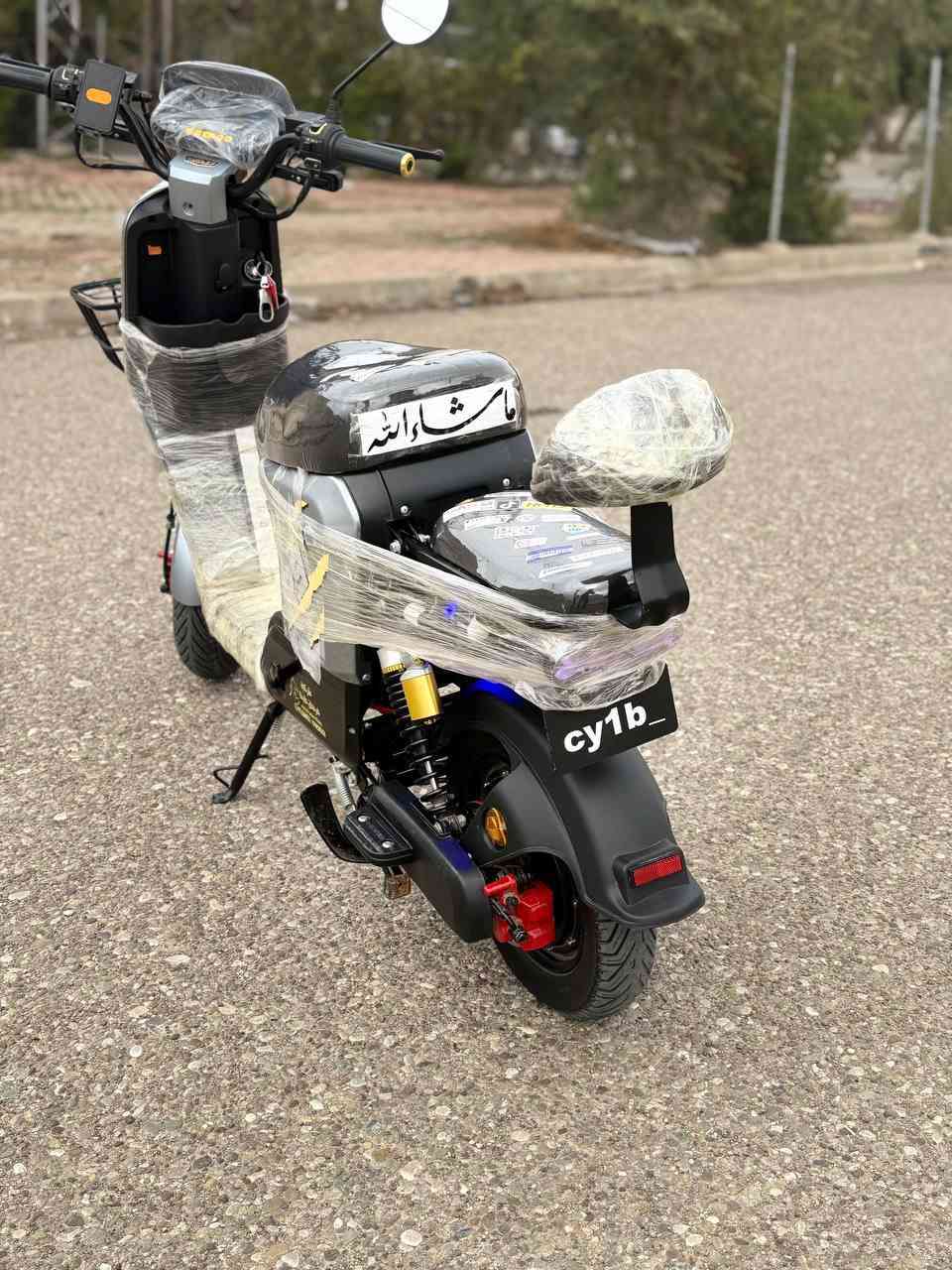 للبيع⚜️
دراجه R9🏍️
2026⚜️
تغليف كشنات حراري⚜️+ستيكرات⚜️
بس سعر التغليف والستيكرات25$💸
5بطاريات🔋WINLEE الاصلي 32امبير 
+ابو الختم+محفور عليه كلمة WINLEE
شرط الفحص⚜️شرط الستيكرات البلاديه لحد هسه ما شايليهن+الغلاف الي يجي ويه الكشن البلادي ضامينه
امرايات جانبية⚜️
بلوتوث📞⚜️
تشغيل عن بعد⚜️+كارت💳+سويج🔑
دبل خلفي غاز⛽+دبل امامي هيدروليك⚜️
شاشه ديجيتال⚜️
اشاره جانبيه🚥⚜️
سرعه 109+حقيقي70✈️
ستاند تليفون📱⚜️
لايت زينون عالي ناصي💡+اضاءهLED⚜️
نظامR+نظامP⚜️
قفل استيرن🔒
نظام سرقه🚳
دراجه بيه مواصفات ما تخلص⚜️
صارله اقل من شهر ونص يمي+الوصل موجود من اخذتها⚜️
السعر خاص💸+مكاني كركوك 
للاستفسار الاتصال على الرقم الموجود جوه⚜️
👇
*********** موجود واتس آب هم⚜️
