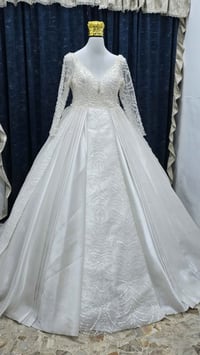 فستان حنة • مقاس ٤٦-٥٠ • تجربة بالبيت