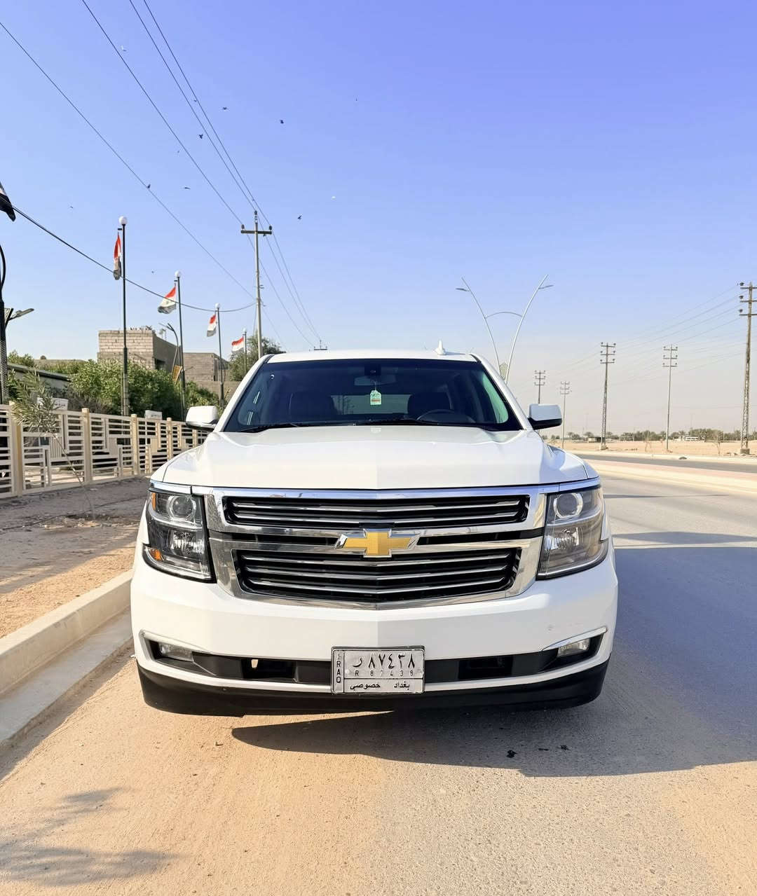 تاهو 2019 للبيع 
 
لون ابيض 
وارد امريكي
ماشية 92 الف ميل
داخل جلد
كشنات اماي كهرباء
حساس خلفي
كامره خلفيه

تخم تاير جديد
حداديه جديده
دوشمه كشنات
كير جديد 
محرك كفاله 
تبريد وكهرباء كلها شغاله 

السيارة بيها جاملغين امامي وبنيد صبغ 
وبيها طخات وسونارها موجود 
رقم بغداد بأسمي تحويل 
مكانها (البصرة-الزبير)
سعرها $320 ورقة وبيها مجال 
للاستفسار 
‭***********‬ 
متوفر اتصال + واتساب
