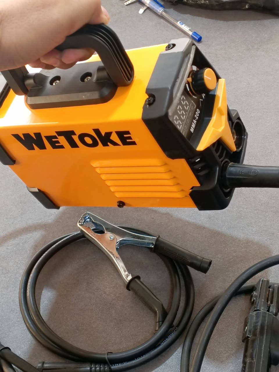 ⚡ متوفر الآن ماكينة لحام WeToke 200A ⚡
قوة وأداء عالي للحام مختلف الأعمال، تصميم عملي وخفيف مع شاشة رقمية لسهولة التحكم بالأمبير.
***********
***********
