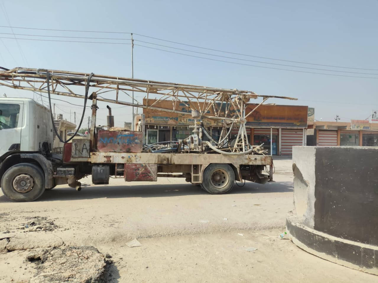 اسلام عليكم جهازحفر ابار زيل للبيع مع عده 50متر جهازجاهز لشغل ***********
*********** تفاصيل أكثر يجي خاص اواتصل
