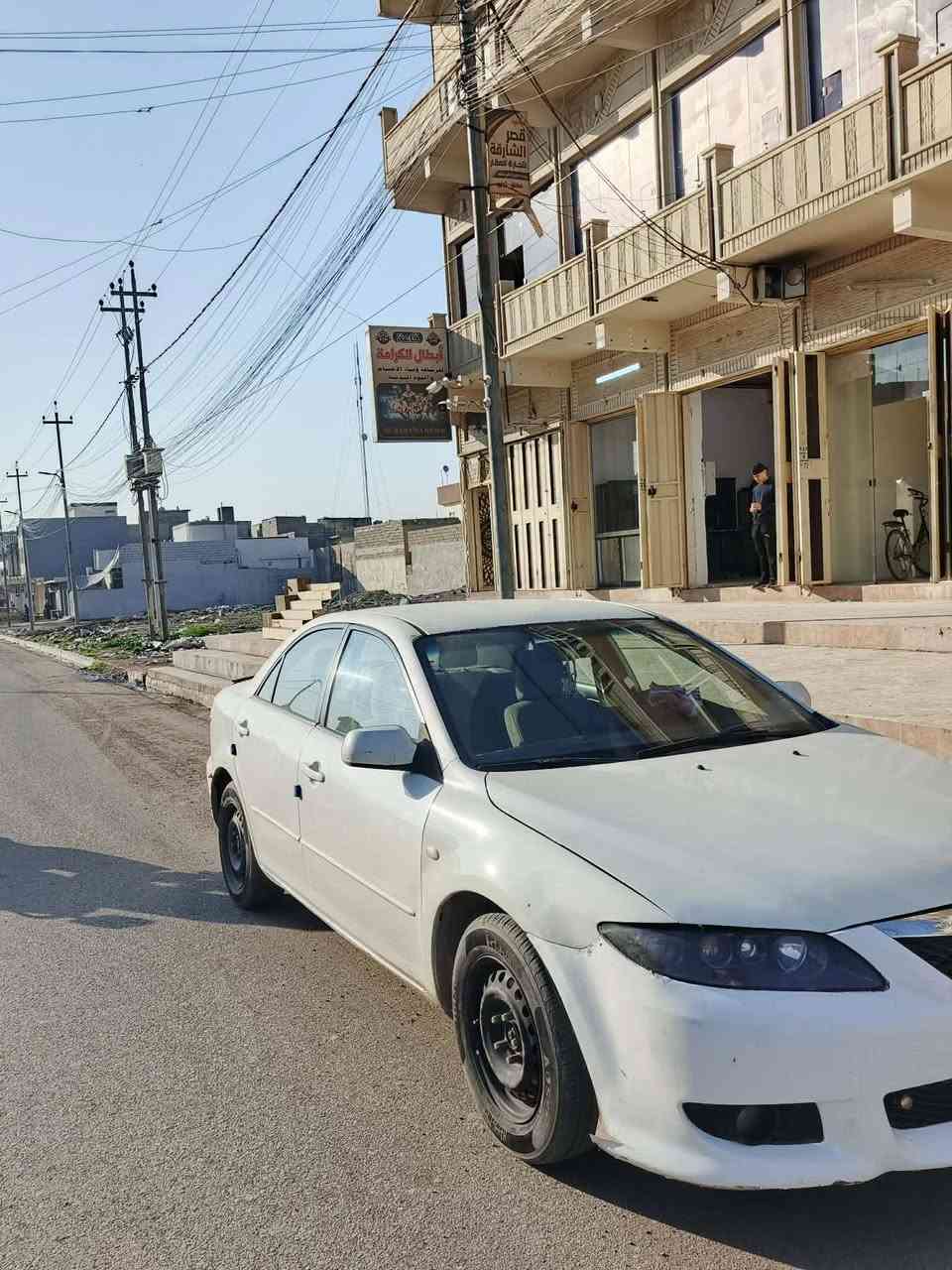 السلام عليكم سيارة مازدا زوم رقم نينوى انكليزي قبل يومين ستلمت الوحات والسنويه الموديل 2006صبغ عام جماليه مكانت معجون بدون دواخل كير توماتيك محرك اثر صرف داخل نضيف طخم جديد تايات جديده كهربايت كله شغله شاشه سماعات سستم كامل السعر 58 وبيها مجال الاستفسار ***********/***********
