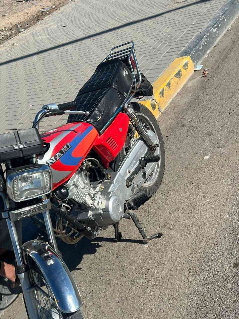 سلام عليكم خوان دراجه ايراني شلامجه مديل 2023 رقم وسنويه وعندي مكاتبه والصره 18 رقم الهاتف ***********
