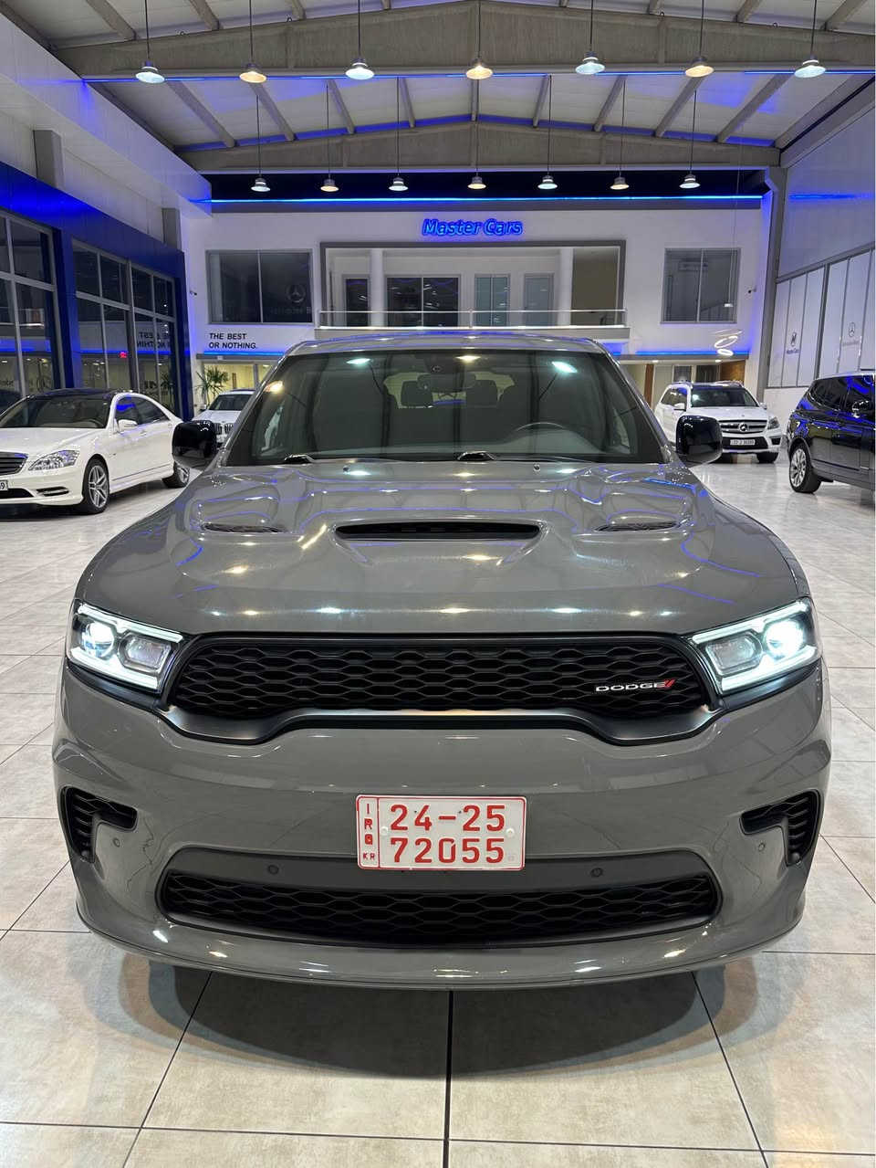 DODGE DURANGO RT 5700
HEMI V8  AWD
Year:2023
Mil : 60,000
محرك V8
اللون سمنتي 
7 راكب
ابواب بصمة
شاشة كبيرة
كامرة خلفية
مقاعد تدفئة +استيرن
تشغيل عن بعد
تحكمات استيرن
كروز مثبت السرعة
حساسات 360
مصابيح ليد وزينون
صندوق شفط
نضام الدفع الرباعي
مراقبة النقطة العمياء
الشاشة تدعم كار بلاي
Tel  :***********
Tel  : ***********
 مكفولة من ايرباك والشاصي والدواخل
وارد أمريكي  جاملغ امامي صبغ فقط
رقم الشاصي
1C4SDJCT5PC636849 سميل, دهوك
