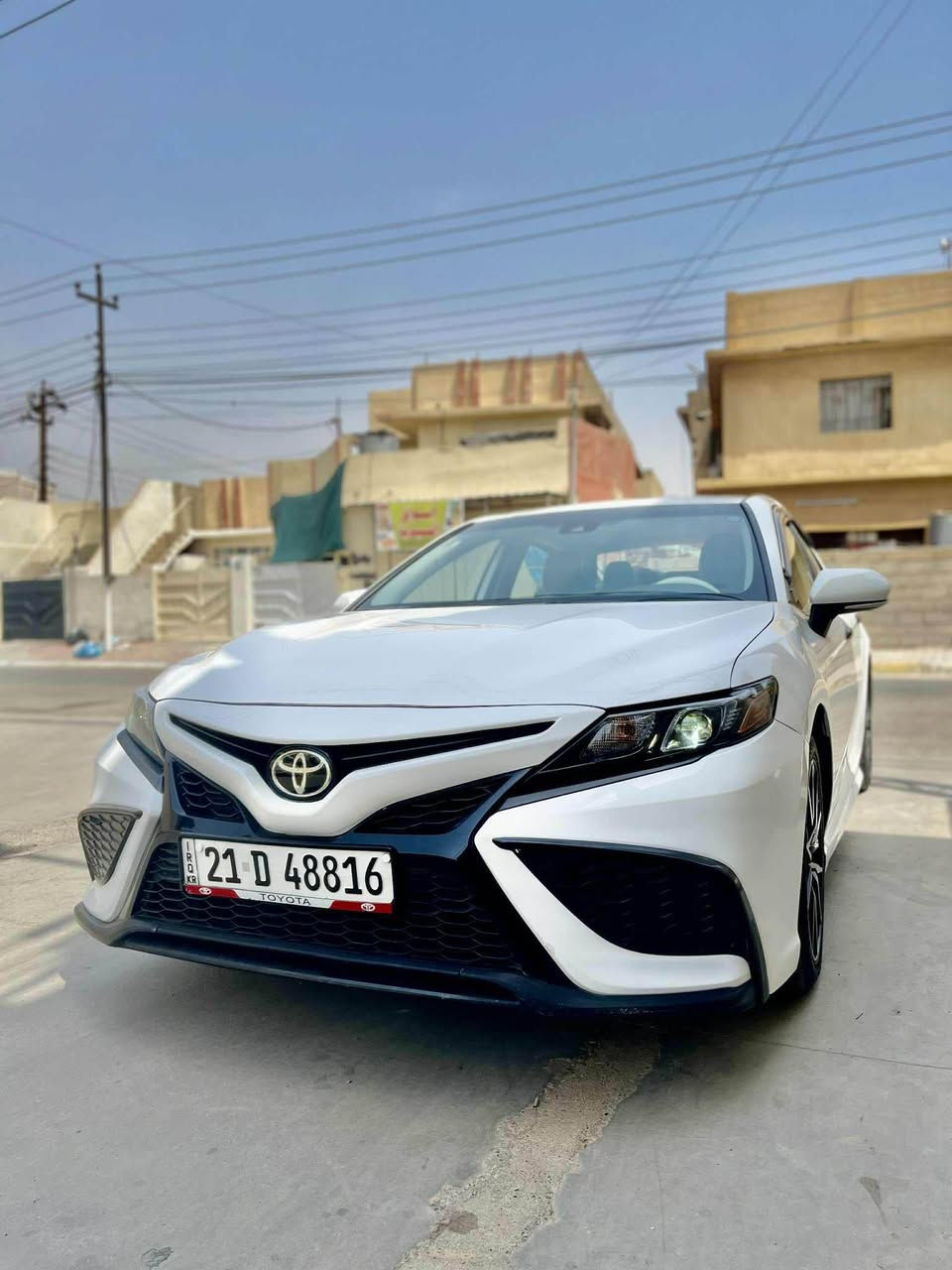 للبيع فقط 
 وارد أمريكي Kamryكامري 2023
مواصفات SE  داخل لونين معروفه
بدون ضرر  فقط بارد باب سكن كلين ماشيه ,45 ألف   
مكان كركوك *********** كركوك, العراق
