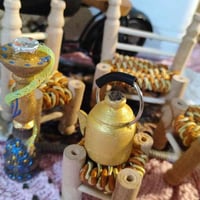 جلسة خشب • ارگيلة • قوري