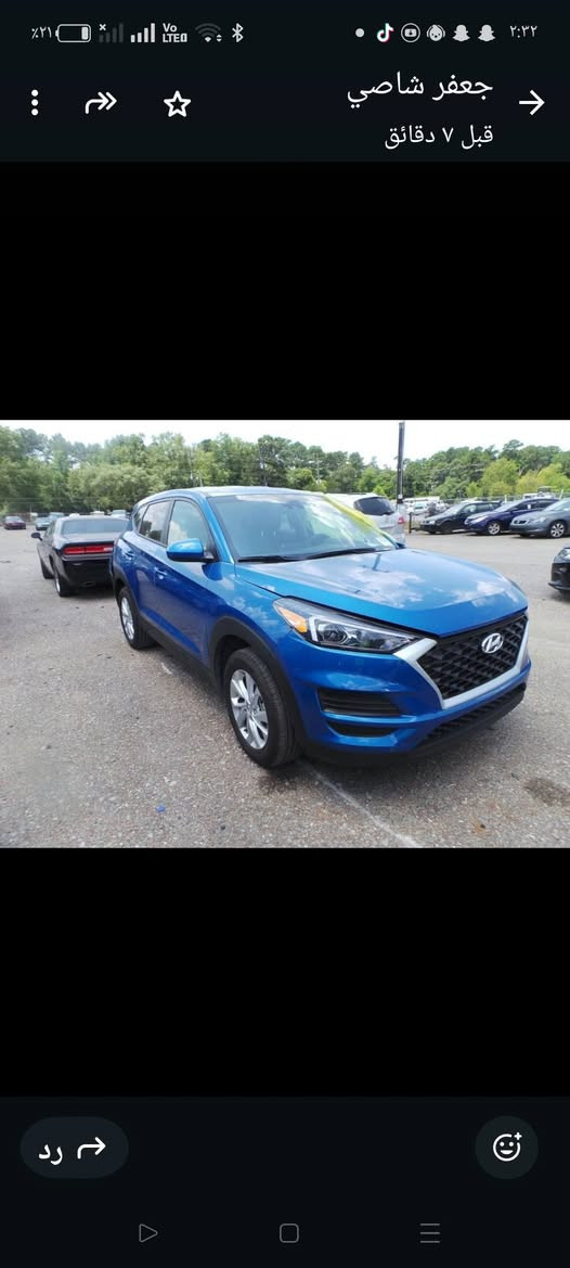 السلام عليكم توسان 2019 وارد امريكي حادثها سطحي موضح بالصور بجم كبس وشواصي ولغودوتكم  مكفولات كير مكينه مكفولات عالبلاد صدر جديد تبريد ثلج السعر 155 وبيها مجال ***********
