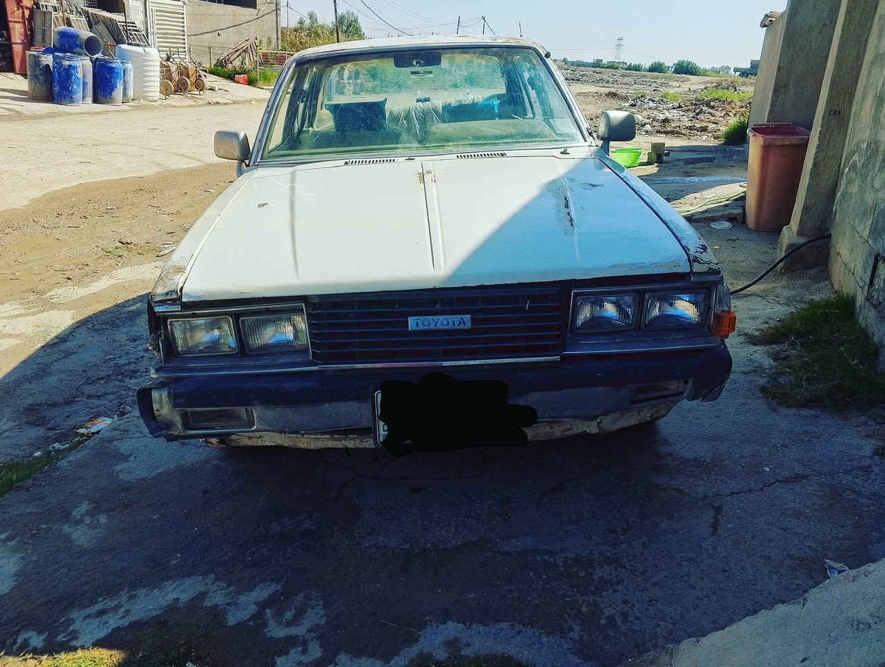 سلام عليكم سيارة كرونة موديل 81سياره كامل تبريد شغال كهربئيات كير اوتماتيك السعر 30المكان سكندرية بابل ***********/‏‪***********‬‏
