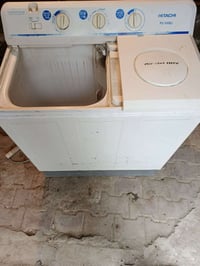 غساله هيتاشي • نضيفه • المجر شراي