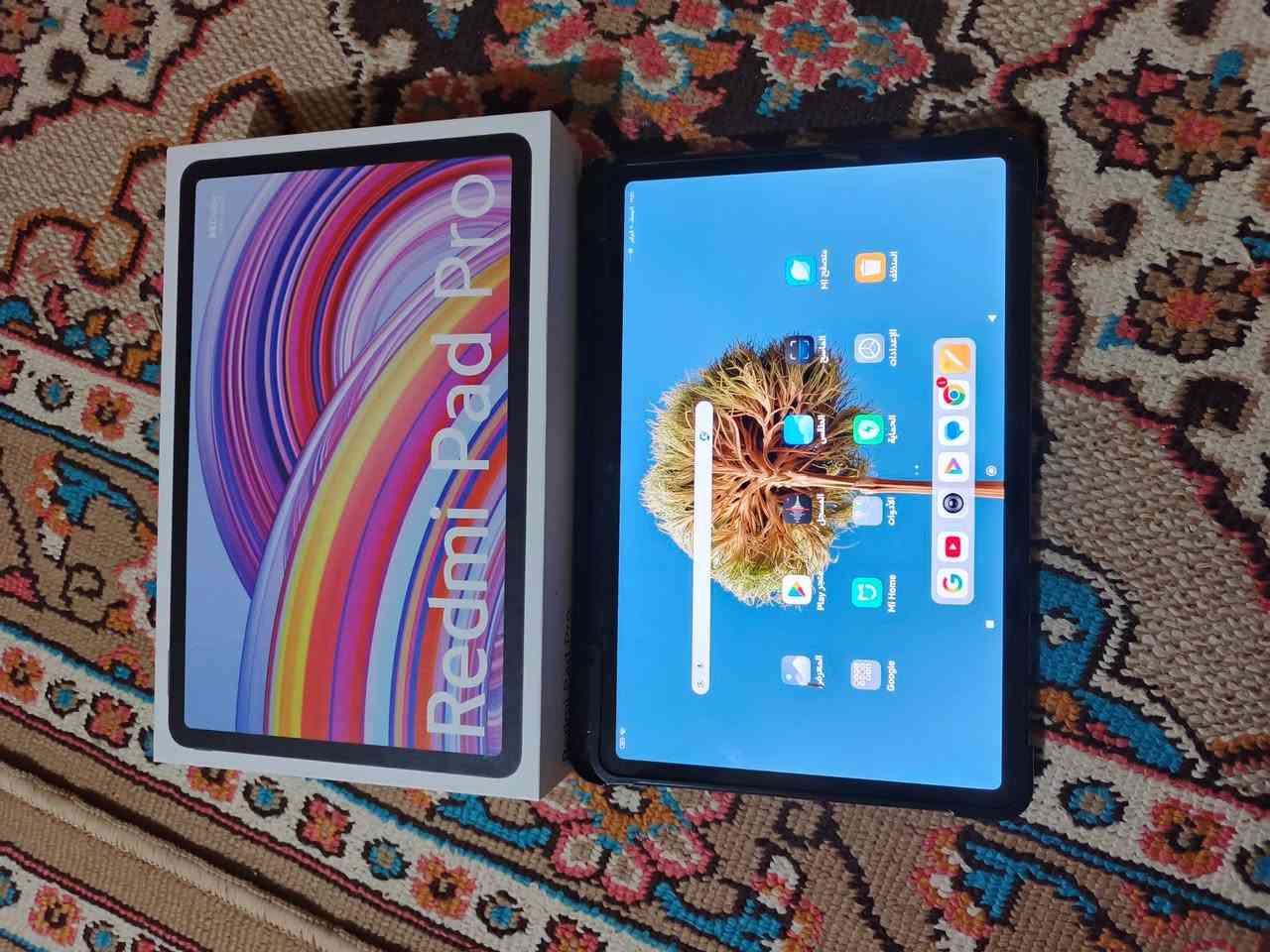 📢 للبيع: Redmi Pad Pro 256GB
🔹 الحالة: ممتاز جدًا ونظيف
🔹 الذاكرة: 256GB
🔹 النظام: HyperOS 2 – أندرويد 15
🔹 الشاشة: 12.1 بوصة 2.5K / 120Hz
🔹 المعالج: Snapdragon 7s Gen 2
🔹 البطارية: 10000mAh قوية وتدوم طويل
🔹 4 سماعات ستيريو
🔹 مناسب للألعاب (PUBG) والدراسة والأفلام
💰 السعر: 375,000 
📍 المكان: الوركاء
📞 ***********
