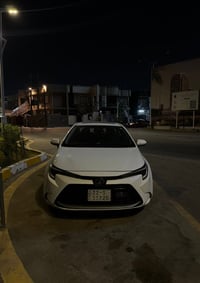 كورلا هايبرد 2024  شكل الامريكي  علامه سوده فول ماشيه 73 الف رقم اربيل...