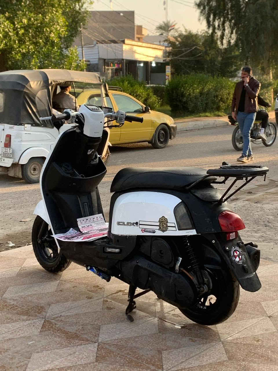 السلام عليكم 🤍🔥
دراجه بوليس مسطره 2010
للبيع الدراجه مانقصه اي شي
العنوان ديالى بعقوبه خريسان
رقم ***********
 السعر 550 وبيه مجال
