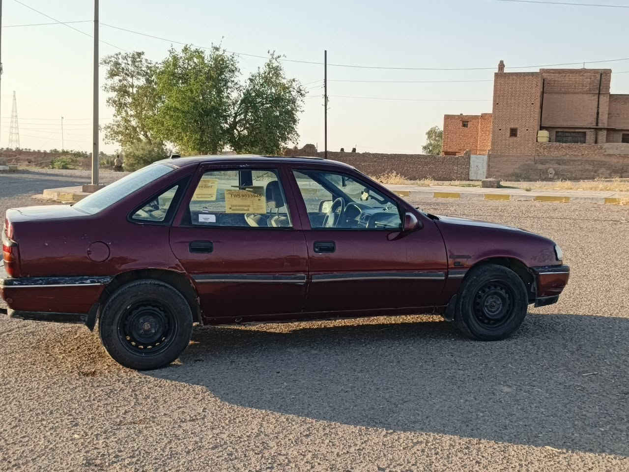 السلام عليكم أوبل فكترة موديل 92 محرك18 رقم أربيل سنوية إلى حد2030 السعر27 وبيها مجال بسيط الاتصال ***********
