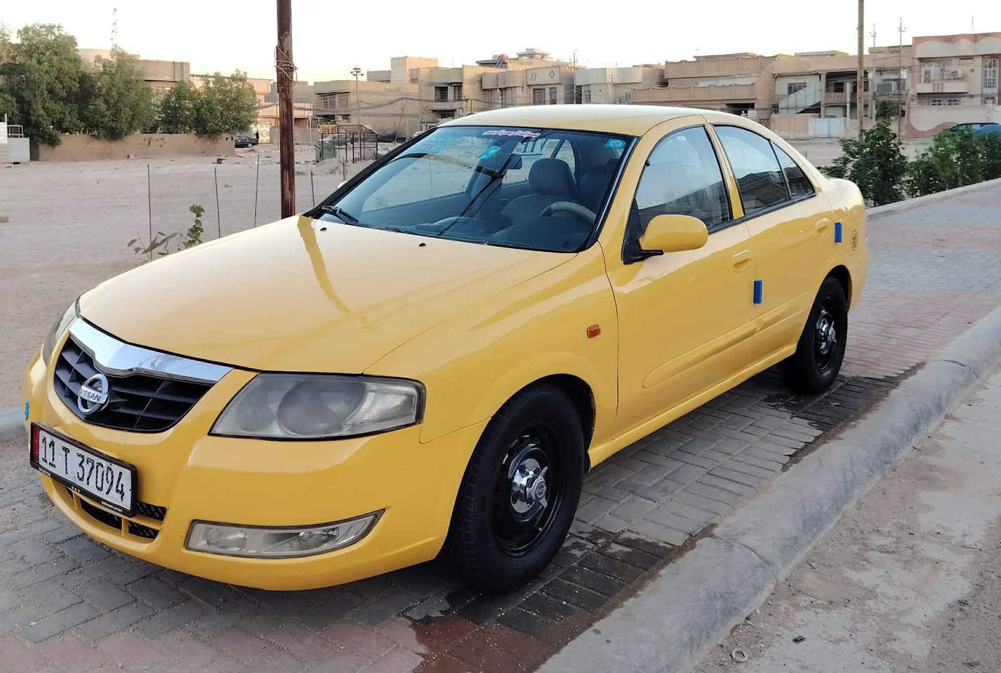 سلام عليكم نيسان سني موديل 2007 رقم بغداد انكليزي تحويل ثاني يوم مصفره هيئه وغرامه سنويه لغايه 2030 مكينه كير حداديه تبريد تخم تاير كهربيات مكفولات  سياره جاهزه كل نقص مابيها سؤاره بيها صخات وسويتها صبغه جديده سعر 72 بيها مجال حاك الجيه مكاني كربلاء رقم الهاتف *********** اخوان مكلف بلنشر
